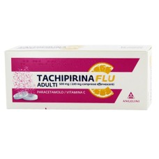 TACHIPIRINAFLU 12 COMPRESSE EFFERVESCENTI 500 MG + 200 MG