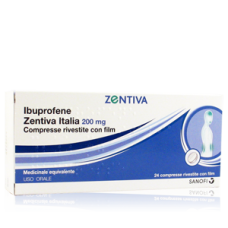 IBUPROFENE ZENT IT*24CPR 200MG