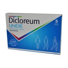 DICLOREUM UNIDIE 5 CEROTTI MEDICATI 24 H