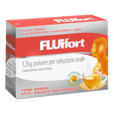 FLUIFORT 12 BUSTINE POLVERE PER SOLUZIONE ORALE 1,35 G