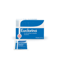 EUCLORINA POLVERE SOLUBILE 10 BUSTINE 2,5 G