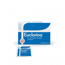 EUCLORINA POLVERE SOLUBILE 10 BUSTINE 2,5 G