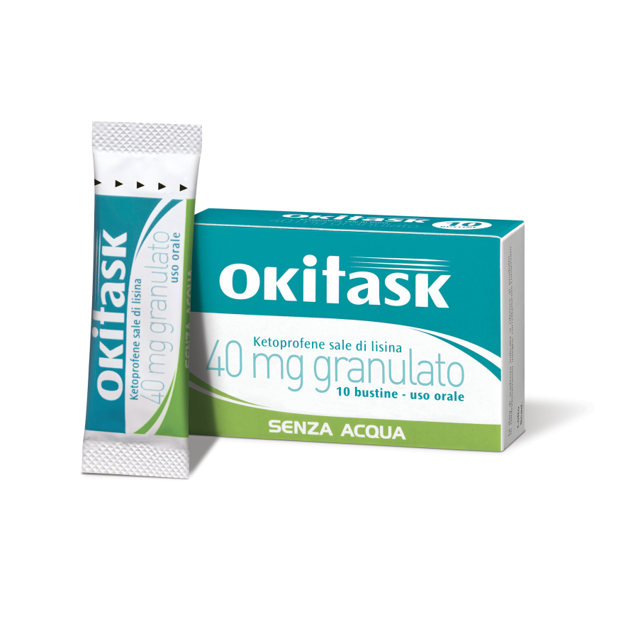 OKITASK 10 BUSTINE OROSOLUBILI 40 MG