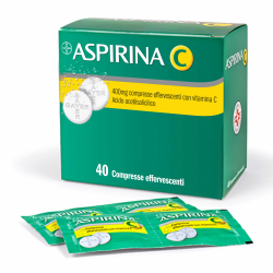 ASPIRINA C 40 COMPRESSE EFFERVESCENTI 400 + 240 MG