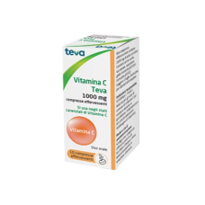 VITAMINA C TEVA*10CPR EFF 1G