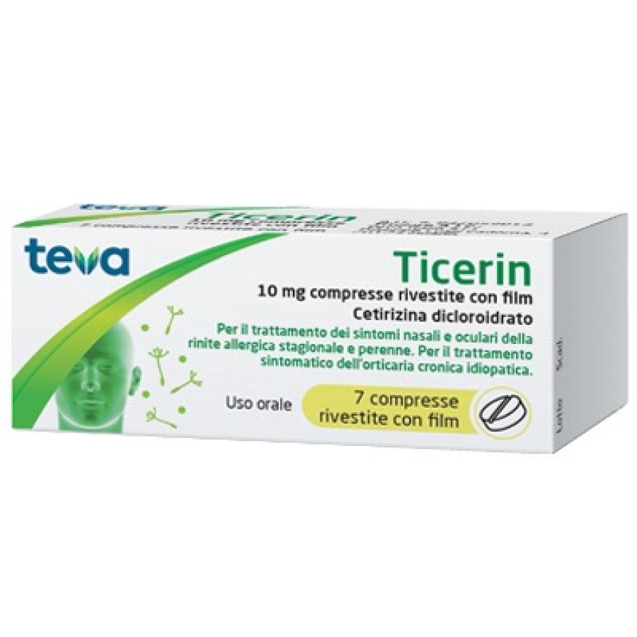TICERIN*7CPR RIV 10MG