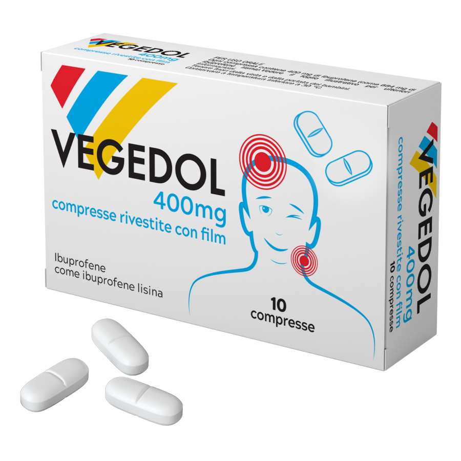 VEGEDOL*10CPR RIV 400MG