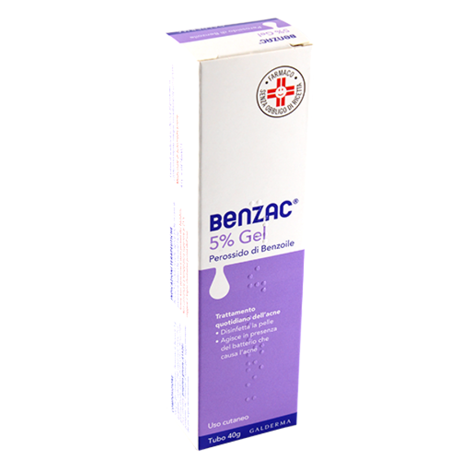 BENZAC*GEL 40G 5%