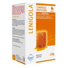 LENIGOLA COMPRESSE MASTICABILI ARANCIA 40 COMPRESSE