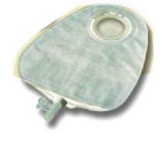 SACCA PER UROSTOMIA RICOPERTA IN TESSUTO NON TESSUTO BIANCO CON VALVOLA DI SCARICO A SCOMPARSA ALTERNA MIO URO MULTICHAMBER SISTEMA A 2 PEZZI FORO 60MM CAPACITA' MAXI 456 30 PEZZI