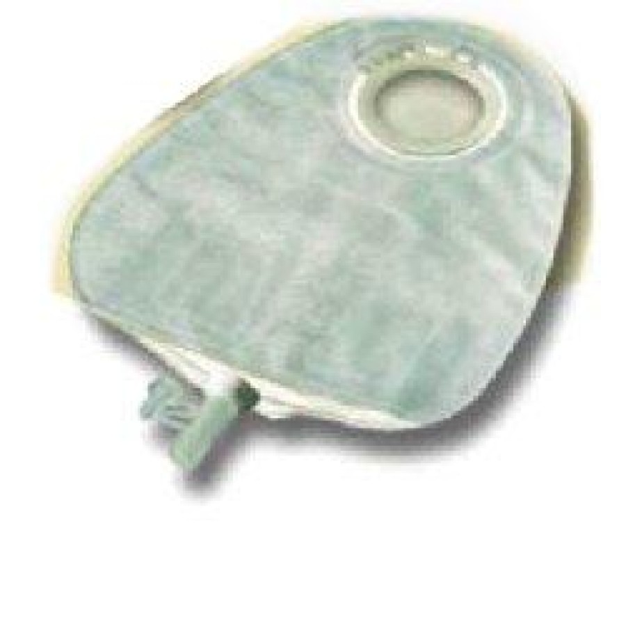 SACCA PER UROSTOMIA RICOPERTA IN TESSUTO NON TESSUTO BIANCO CON VALVOLA DI SCARICO A SCOMPARSA ALTERNA MIO URO MULTICHAMBER SISTEMA A 2 PEZZI FORO 60MM CAPACITA' MAXI 456 30 PEZZI