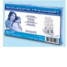 RINOWASH SOLUZIONE SALINA IPERTONICA PER PULIZIA NASO 10 FIALE RICHIUDIBILI X 10 ML