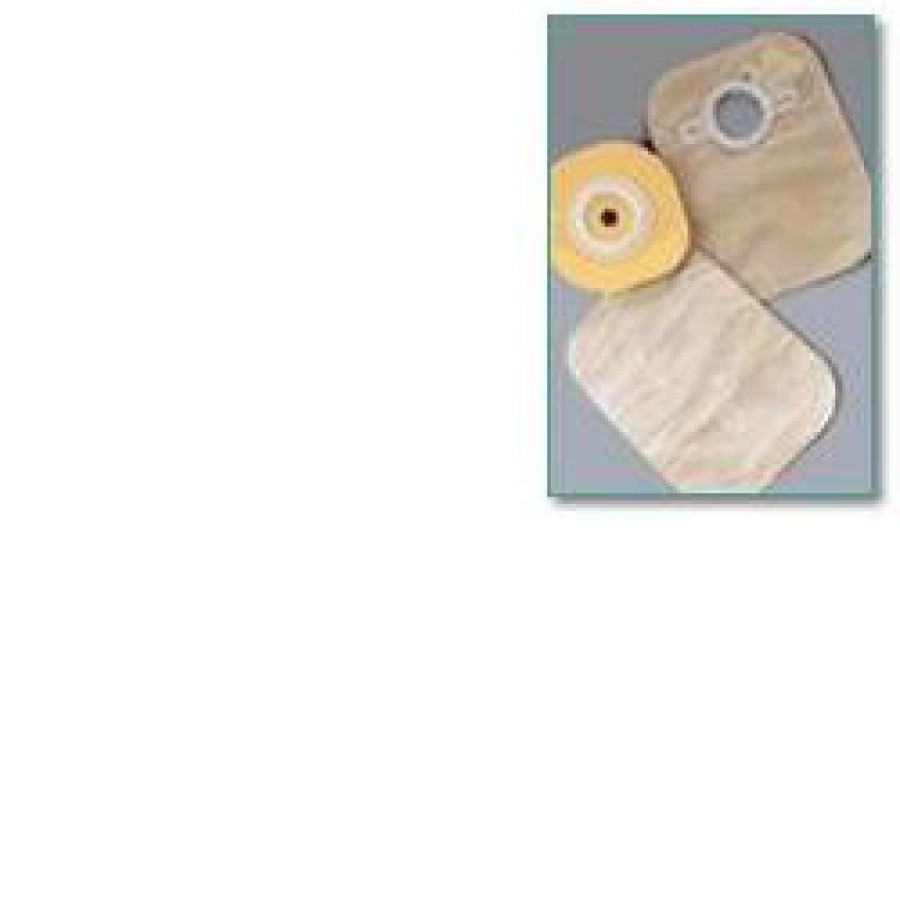 SACCA COLOSTOMIA HOLLISTER TANDEM STOMA 44MM OPACA CON FILTRO ANTIODORE E FLANGIA 30 PEZZI + 30 COPRIFILTRI