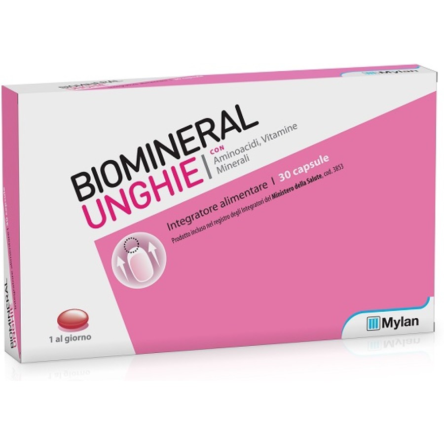 BIOMINERAL UNGHIE 30 CAPSULE