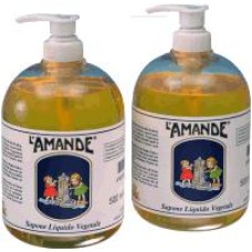 L'AMANDE MARSEILLE SAPOBNE LIQUIDO VEGETALE OLII ESSENZIALI 500 ML
