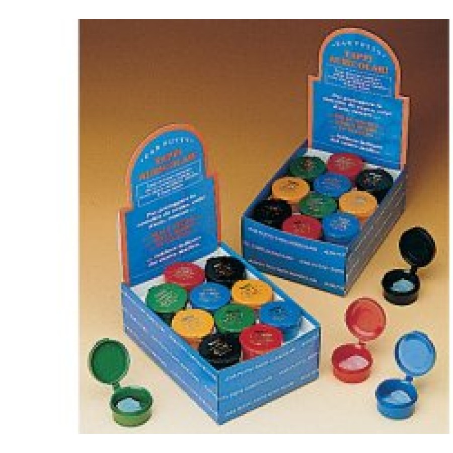 EAR PLUGS TAPPI AURICOLARI IN SILICONE EFFICACI PER PROTEGGERE LE ORECCHIE ACQUA COLPI D'ARIA RUMORE SABBIA POLVERE ATOSSICI E IPOALLERGENICI 2 PEZZI