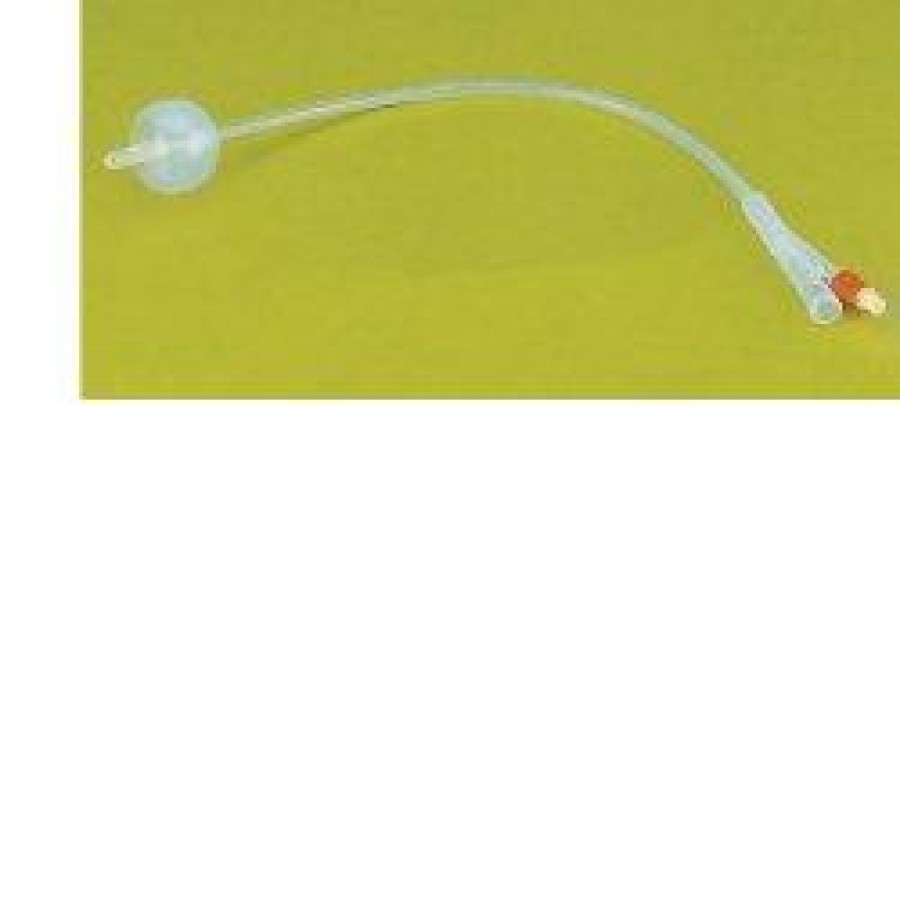 CATETERE URETRALE FOLEY IN PURO SILICONE CH16 DUE VIE. PUNTA IN NELATON, CAPACITA' DEL PALLONCINO 10ML. SUPERFICIE LISCIA