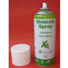 GHIACCIO SPRAY INDICATO IN TUTTI I CASI DI TRAUMA PER LENIRE IL DOLORE E PER PREVENIRE LA FORMAZIONE DI EMATOMI, GONFIORI, ECC. PARTICOLARMENTE INDICATO NELLA PRATICA SPORTIVA