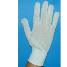 GUANTO IN COTONE BIANCO 6,5