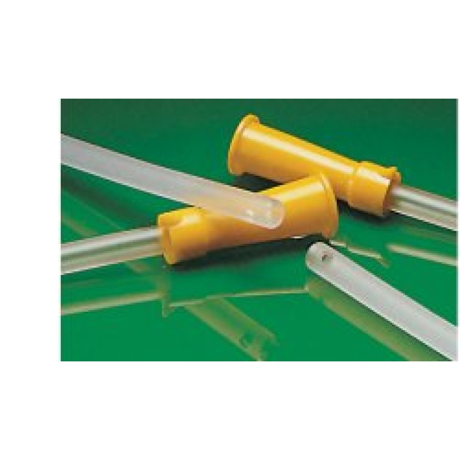 CATETERE ASPIRAZIONE TRACHEALE MULLY CH 8 LUNGHEZZA 53 CM IN PVC FORO TERMINALE E DUE FORI LATERALI