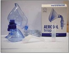 KIT COMPLETO PER AEROSOLTERAPIA IN VETRO 1 PEZZO