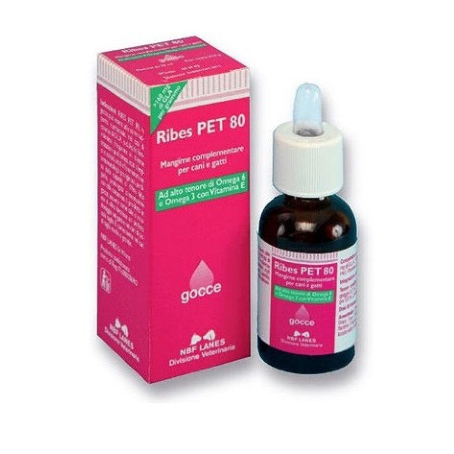 RIBES PET 80 GOCCE OLIO 25 ML CON CONTAGOCCE