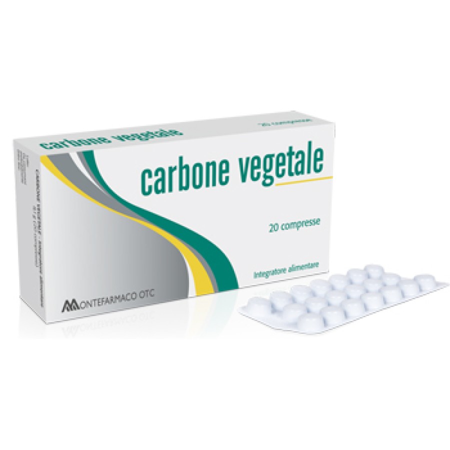 CARBONE VEGETALE 20 COMPRESSE