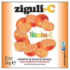 ZIGULI C ARANCIA 40 CONFETTI 24 G