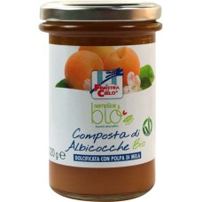COMPOSTA DI ALBICOCCA CON POLPA DI MELA BIO 320 G