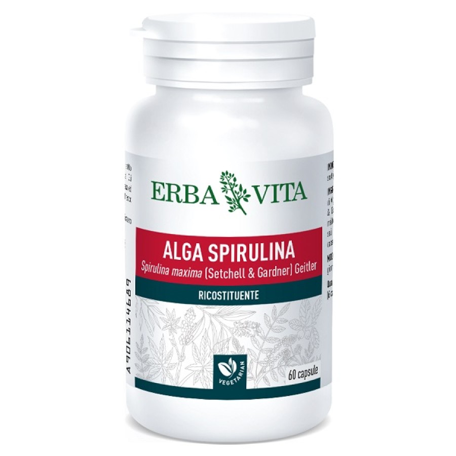 ALGA SPIRULINA 60 CAPSULE 450 MG
