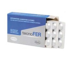 TECNOFER 30 COMPRESSE EFFERVESCENTI 14MG 31,5 G