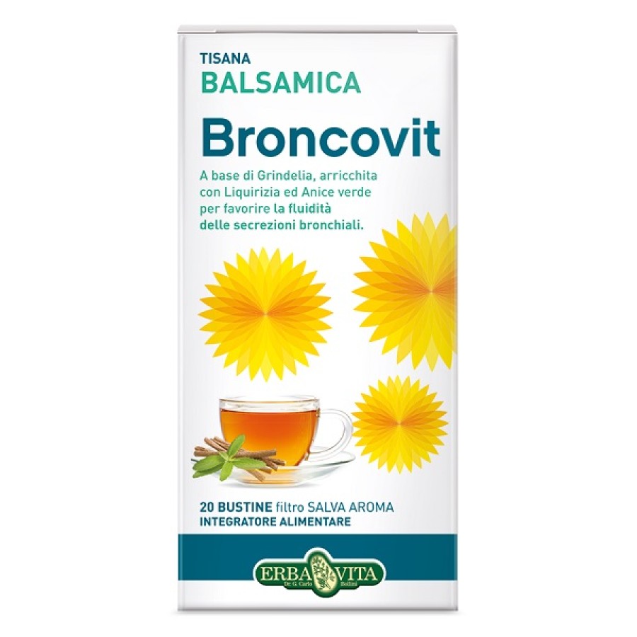BRONCOVIT TISANA 20 BUSTINE 2G