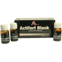 ACTIFORT BLACK 10 FLACONCINI 10 ML