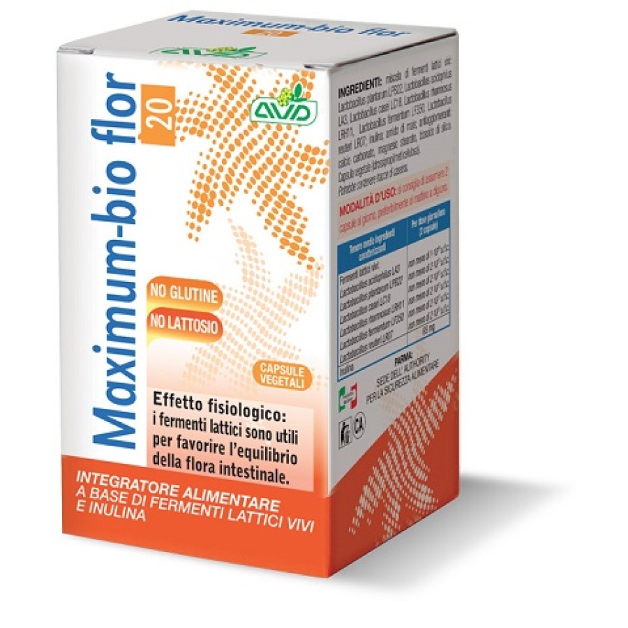 MAXIMUM BIO FLOR 20 40 CAPSULE