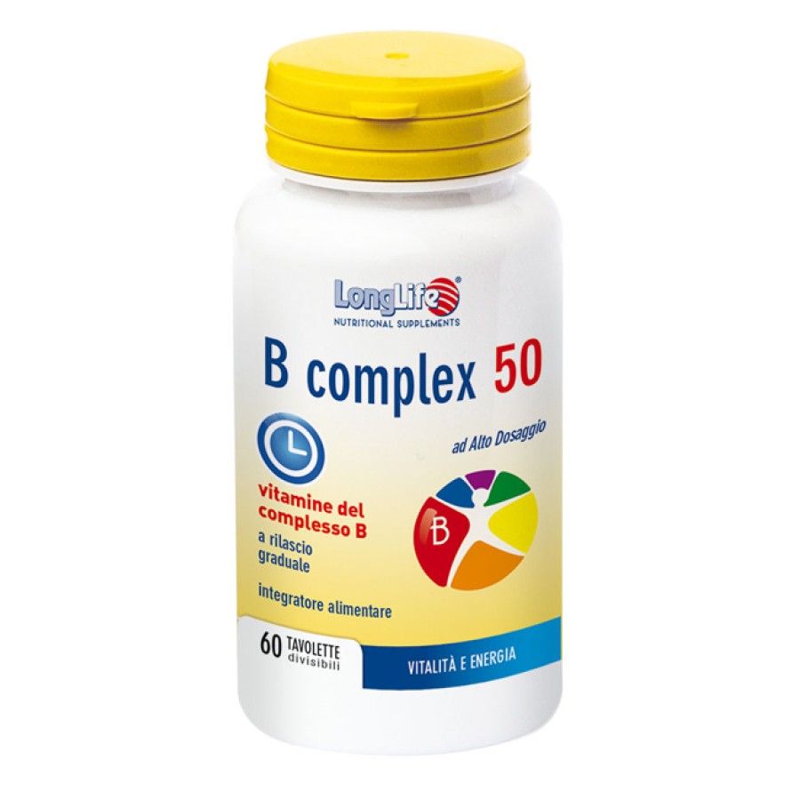 LONGLIFE B COMPLEX 50 T/R 60 TAVOLETTE