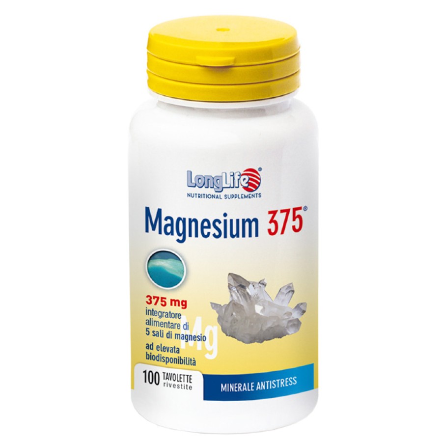 LONGLIFE MAGNESIUM 375 MG 100 TAVOLETTE