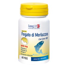 LONGLIFE OLIO FEGATO MERLUZZO 500 MG 60 PERLE