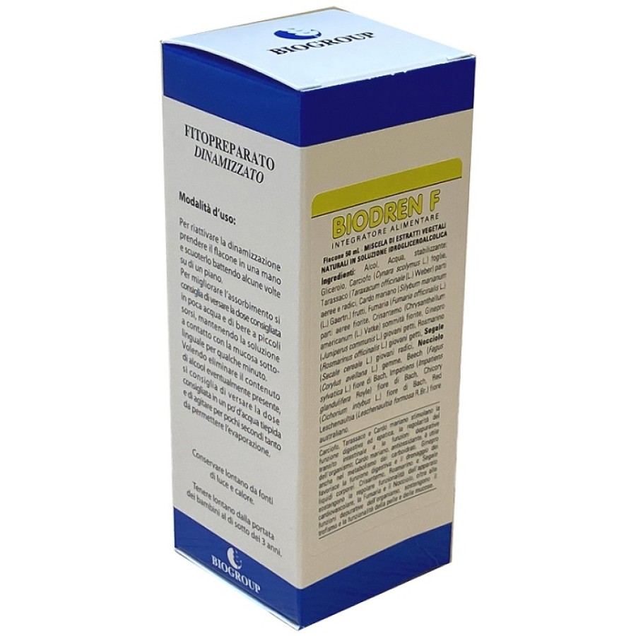 BIODREN F 50 ML SOLUZIONE IDROALCOLICA