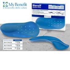 PLANTARE ATTIVO PREFORMATO BIONAIF BLU GRANDE 2 PEZZI