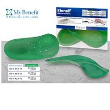 PLANTARE ATTIVO PREFORMATO BIONAIF VERDE MISURA GRANDE 2 PEZZI