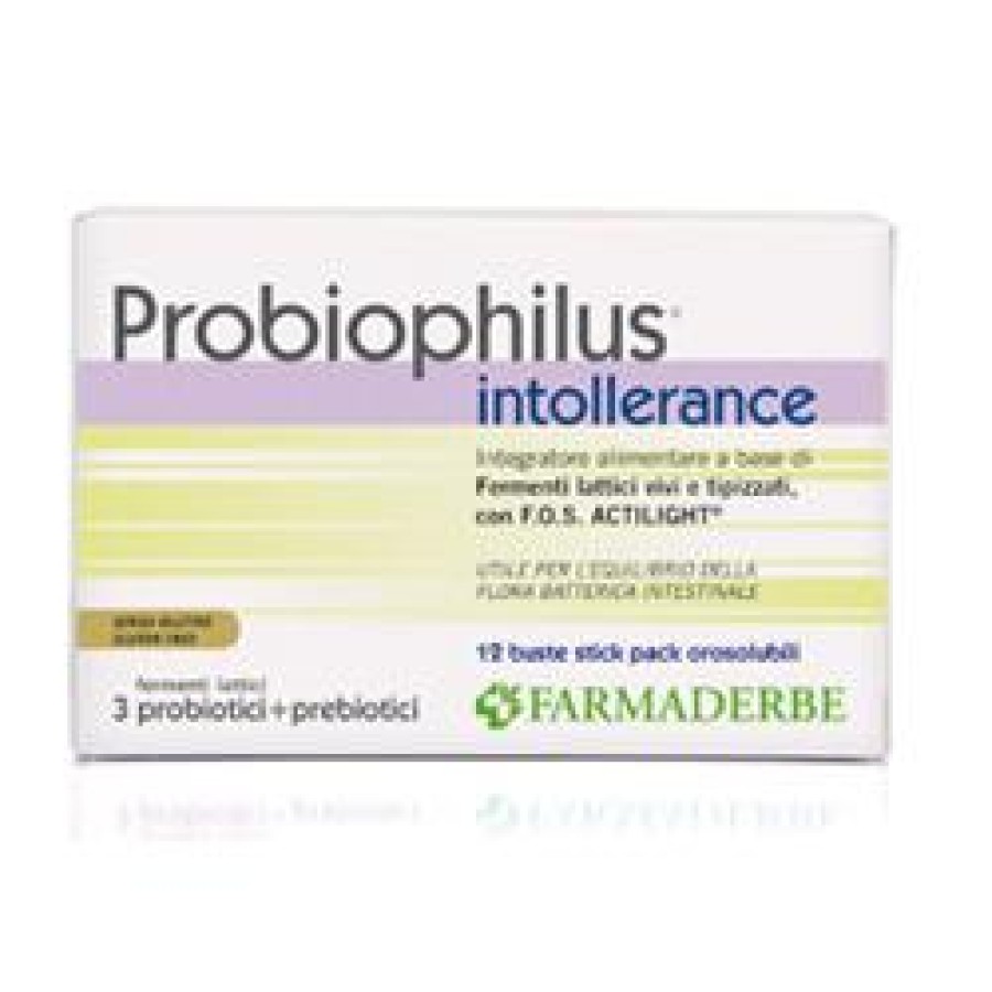 PROBIOPHILUS INTOLLERANCE 12 BUSTINE 24 G