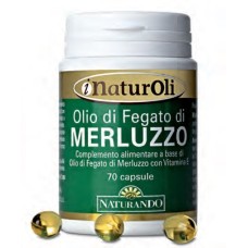 I NATUROLI OLIO DI FEGATO DI MERLUZZO 70 CAPSULE