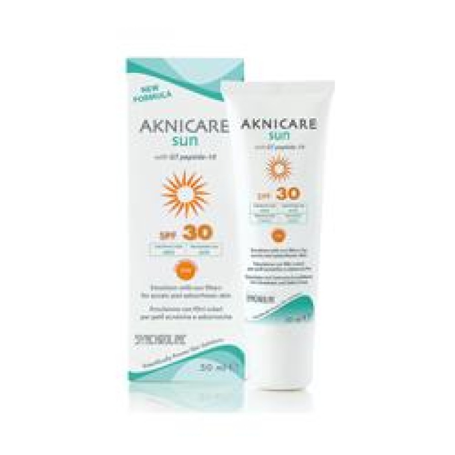 CREMA PROTETTIVA SOLARE PER PELLE ACNEICA SPF 30 TUBETTO 50 ML