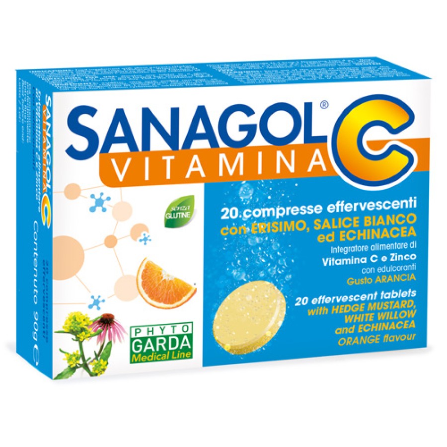 SANAGOL C 20 COMPRESSE EFFERVESCENTI