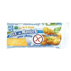 RICE&RICE SNACK DI RISO ALLA MANDORLA 25 G SENZA LIEVITO
