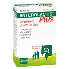ENTEROLACTIS PLUS POLVERE 10 BUSTINE