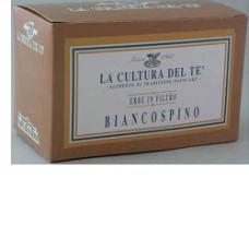 LA CULTURA DEL TE' BIANCOSPINO TISANA 20 FILTRI