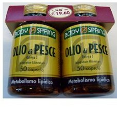 BODY SPRING OLIO DI PESCE OMEGA 3 CONFEZIONE BIPACK