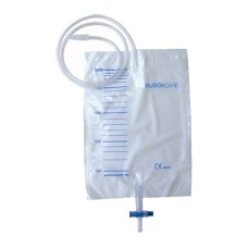 SACCA RACCOLTA URINA DA LETTO IN PVC VOLUME 2000 ML VALVOLA DI NON RITORNO RUBINETTO SCARICO T-TAP TUBO DI RACCORDO DIAMETRO 5-7 MM LUNGHEZZA 90 CM 30 PEZZI