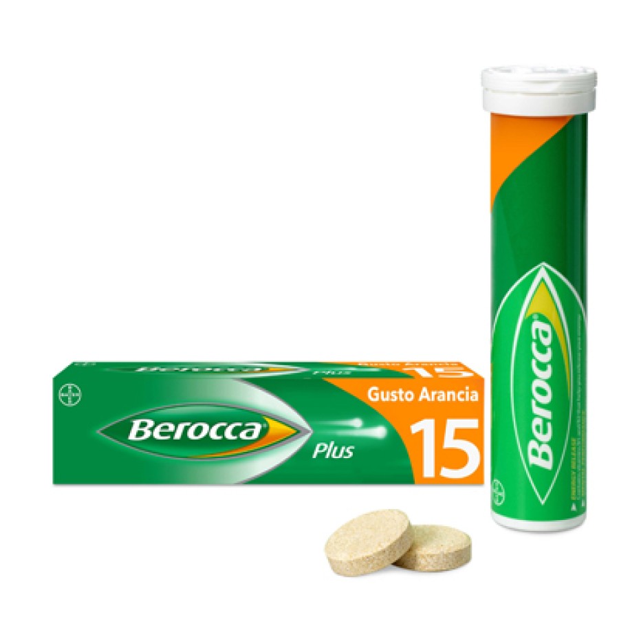 BEROCCA PLUS 15 COMPRESSE EFFERVESCENTE